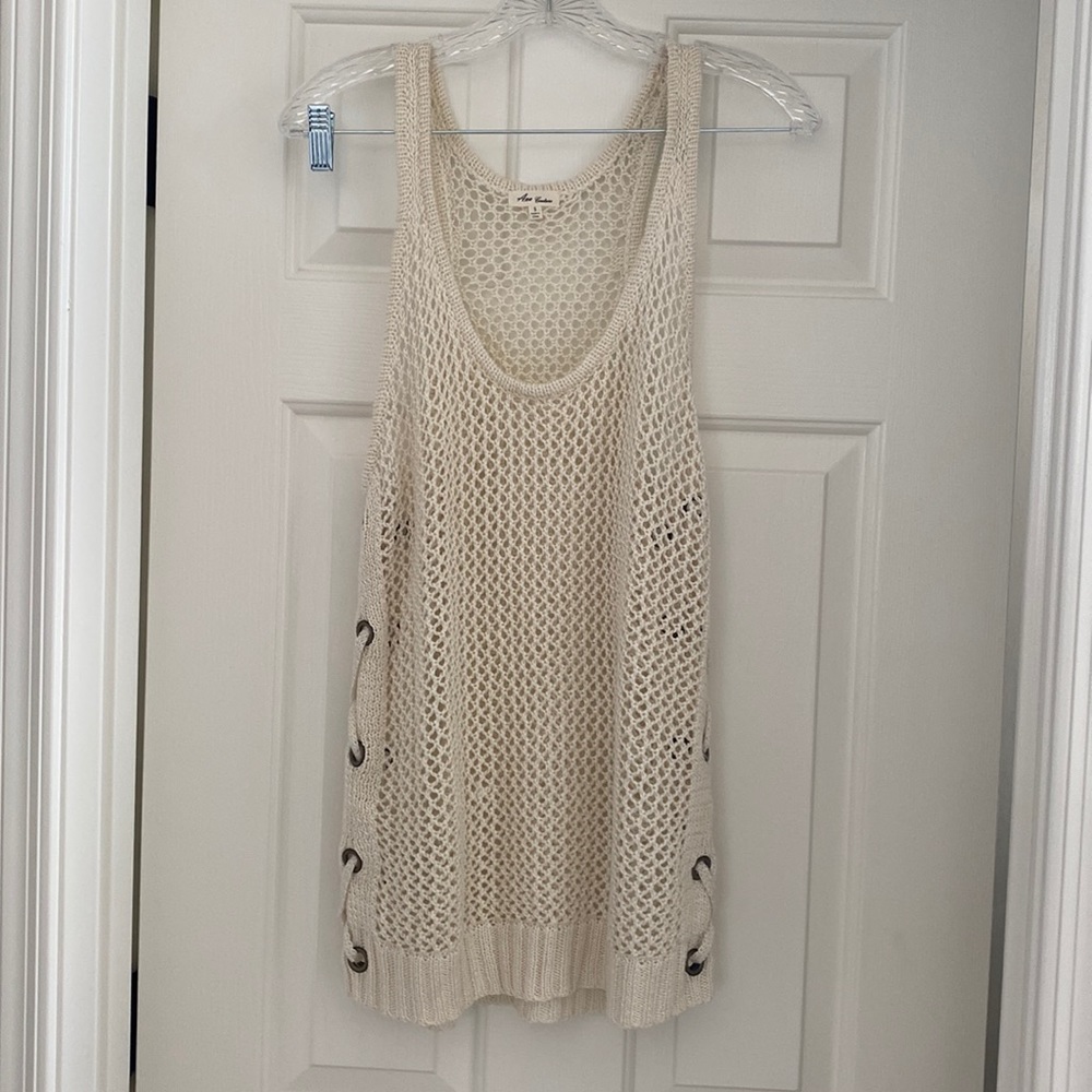 Ava Couture knit swim coverup